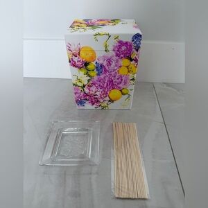 Agraria Monique Lhuillier AirEssence Diffuser Box Glass Tray & Diffuser Reeds